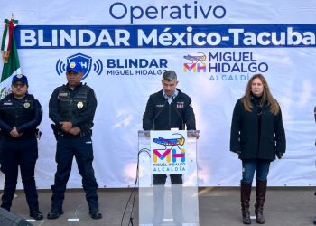 Ponen en marcha el Operativo Blindar México-Tacuba