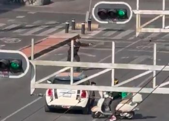 Un asaltante fue abatido en Avenida Insurgentes