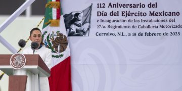 Sheinbaum destaca la labor del Ejército mexicano como “esencia de la soberanía” del país