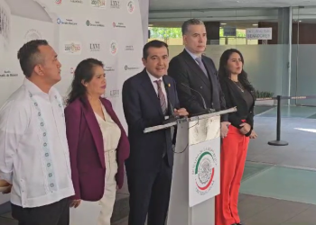 Senadores de Morena y el Verde defienden gobernabilidad y estado de derecho en Oaxaca