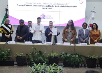 El INE recibió los listados definitivos del Senado de las candidaturas de la Elección Judicial