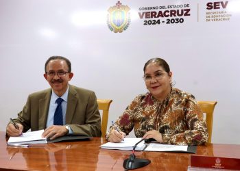 OPLE, INE y SEV firman acuerdo para facilitar aulas como casillas para elección del Poder Judicial en Veracruz