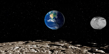 Confirman que el asteroide 2024 PT5, que orbita cerca de la Tierra, es de origen lunar