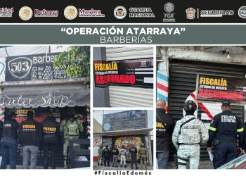 Barberías y estéticas cuestionan operativo Atarraya en Edomex