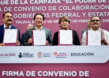 Inicia campaña de alfabetización en Edomex; atenderán a 150 mil mexiquenses