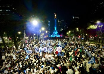 PAN realiza manifestaciones nocturnas contra fraude judicial