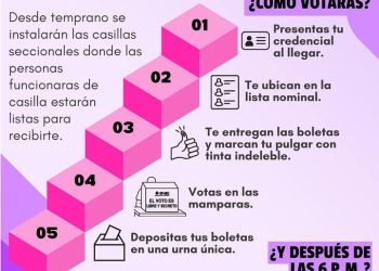 Así son las boletas electorales del próximo 1 de junio