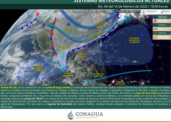 Frente frío 27 provocará lluvias, te decimos dónde