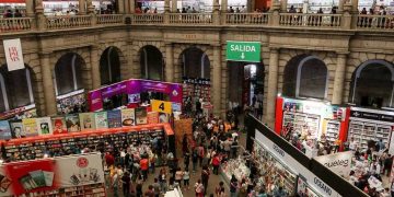 Todo listo para la Feria Internacional del Libro en el Palacio de Minería