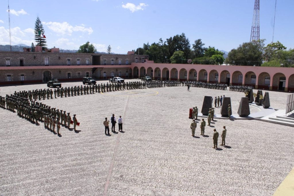 500 elementos de seguridad llegan a Michoacán