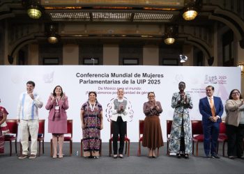 Inaugura Sheinbaum el primer Congreso Mundial de Mujeres Parlamentarias