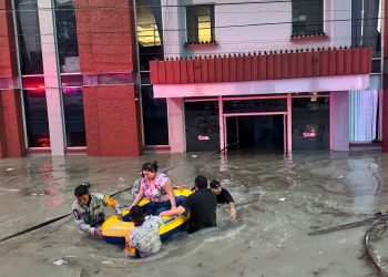 Reynosa amanece bajo el agua