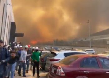 Fuertes incendios se registraron en Nuevo León