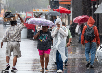 Lluvias puntuales en el país, no olvides el paraguas