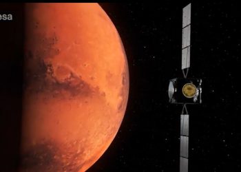 La nave Hera completa con éxito su sobrevuelo a Marte para continuar rumbo a su destino