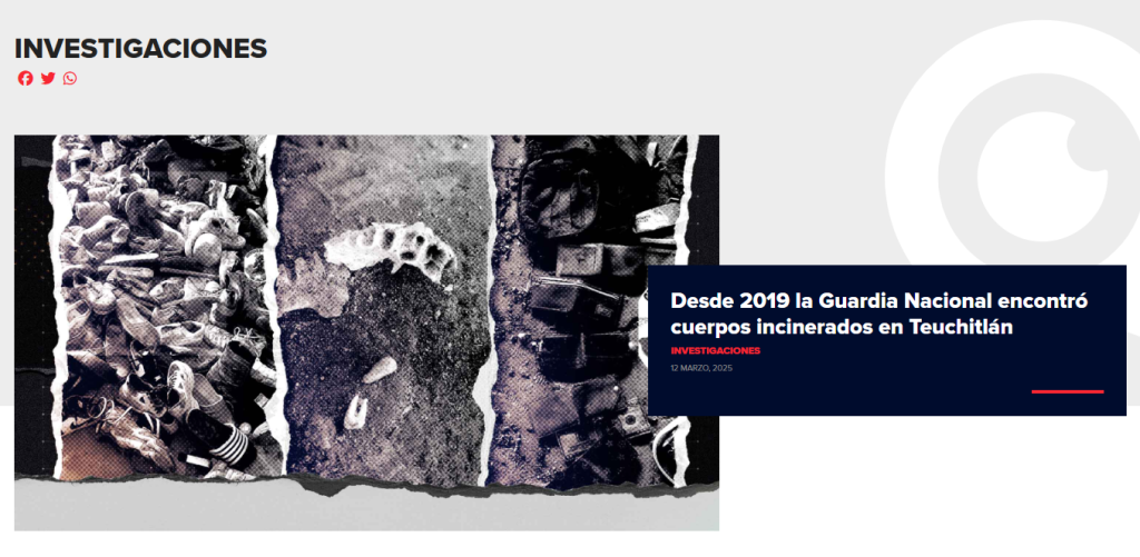 Investigación sobre el Rancho Izaguirre en Teuchitlán, Jalisco 