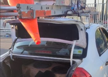 Caen dos personas por robo de cable en Tecámac