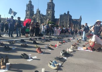 Familiares y Colectivos de personas desaparecidas se suman al “Luto Nacional” por Teuchitlán