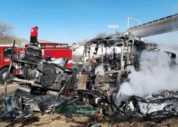 Mueren 15 personas en accidente en la autopista Durango-Gómez Palacio
