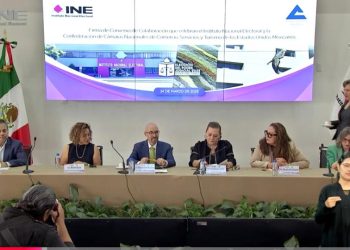 INE y CONCANACO firmaron convenio para observación electoral y promoción del voto para elección judicial