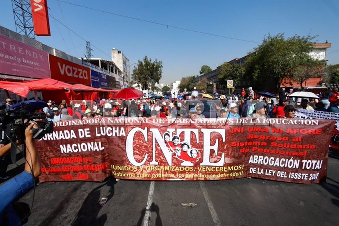 CNTE marcha