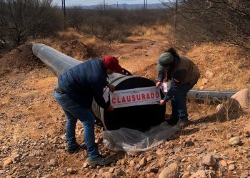 Clausuran ducto ilegal de más de 10 mil metros a minera en Sonora