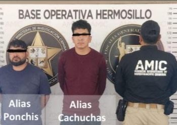 Detienen a dos objetivos criminales de alta peligrosidad en Sonora