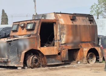 Destruye la FGR 45 vehículos “monstruo” en Reynosa