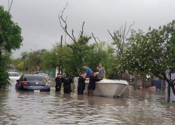 Reynosa: Rescatan a personas atrapadas por inundaciones