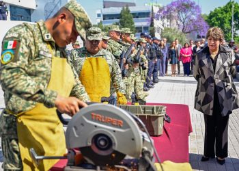 Destruye gobierno del Edomex arsenal decomisado en operativos de seguridad