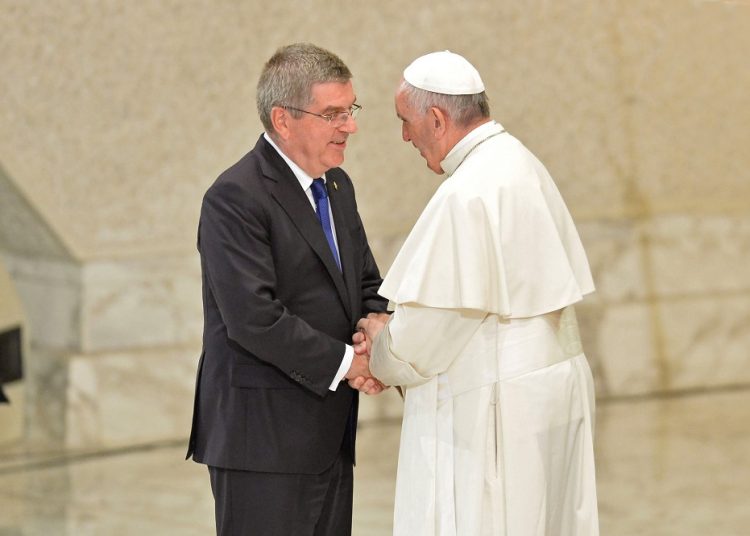 THOMAS BACH CIO

PAPA FRANCESCO