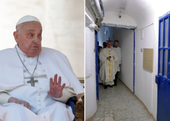 El Papa Francisco visita una cárcel romana