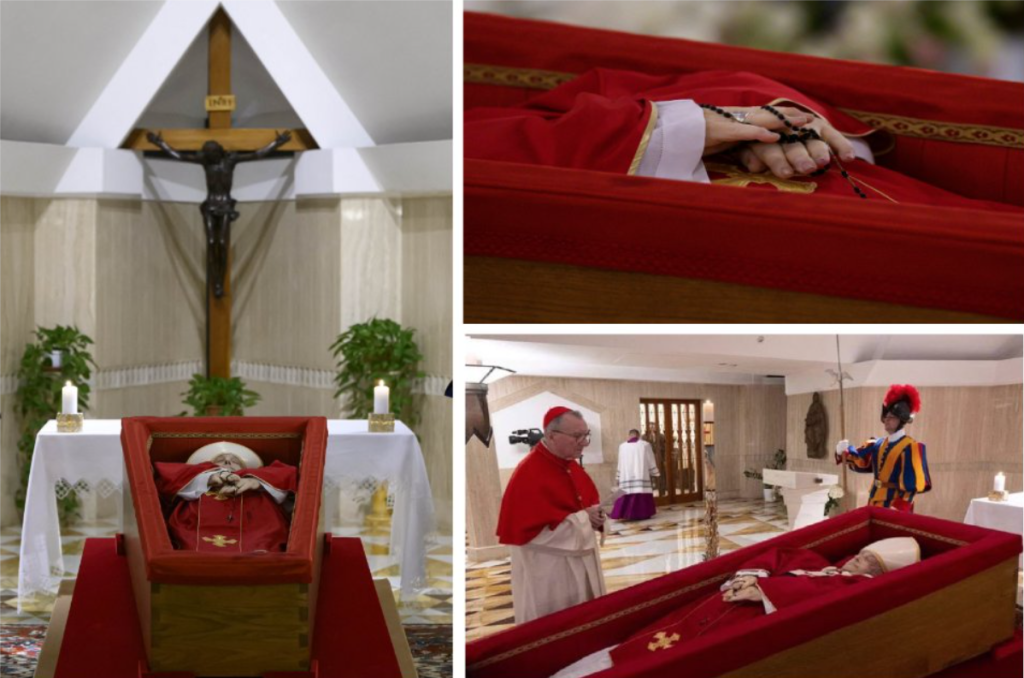 Papa Francisco: Difunden primeras imágenes de su féretro