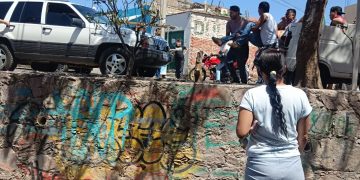 Balacera afuera de secundaria de Guanajuato