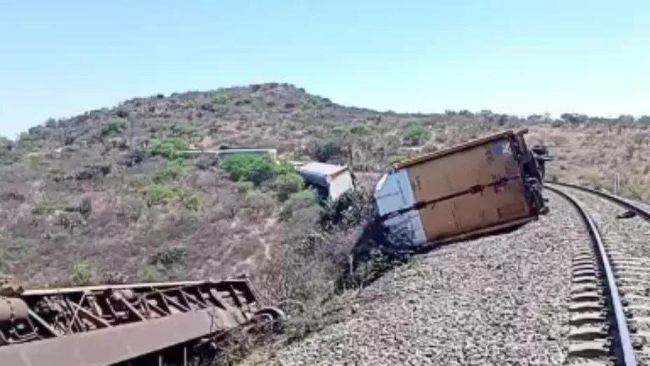 Descarrila tren en Hidalgo