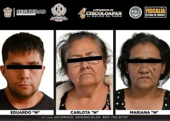 Carlota y sus hijos quedaron vinculados a proceso y se mantendrán en prisión preventiva justificada
