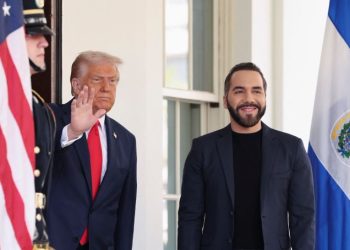 “Deseamos ayudar a EU contra el terrorismo”, dice Bukele a Trump