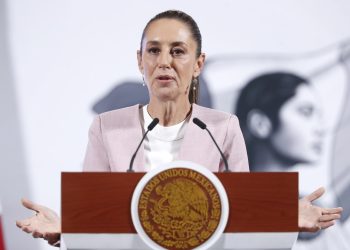 México ha estado cumpliendo con el agua, responde Sheinbaum a Trump