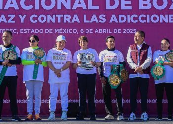 Edomex marca récord con más de 50 mil participantes en la Clase Nacional de Boxeo