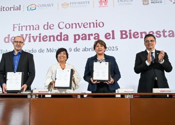 Formalizan programa de Vivienda para el Bienestar en Edomex
