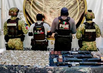 Aseguran armas y drogas en Acapulco durante el operativo