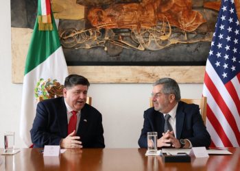 De la Fuente recibe al gobernador de Illinois durante su “misión comercial”