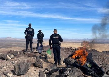Destruyen 39 puntos de observación en frontera de Sonora