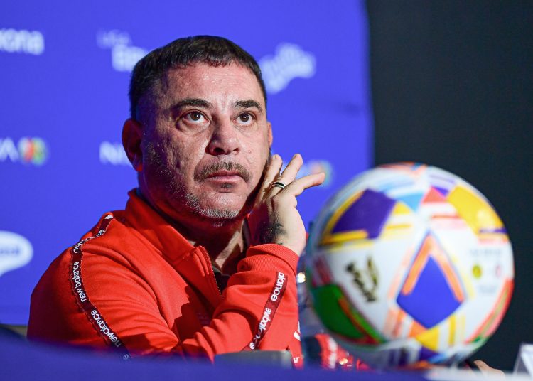 Antonio Mohamed head coach during the Toluca team media day prior the great final against America team of the Liga BBVA MX, Torneo Clausura 2025 at Instalaciones de la Federation Mexicana de Futbol (FMF) on May 21, 2025 in Toluca, Estado de Mexico, Mexico.