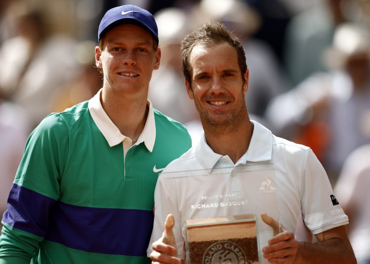 Sinner y Gasquet / Foto EFE