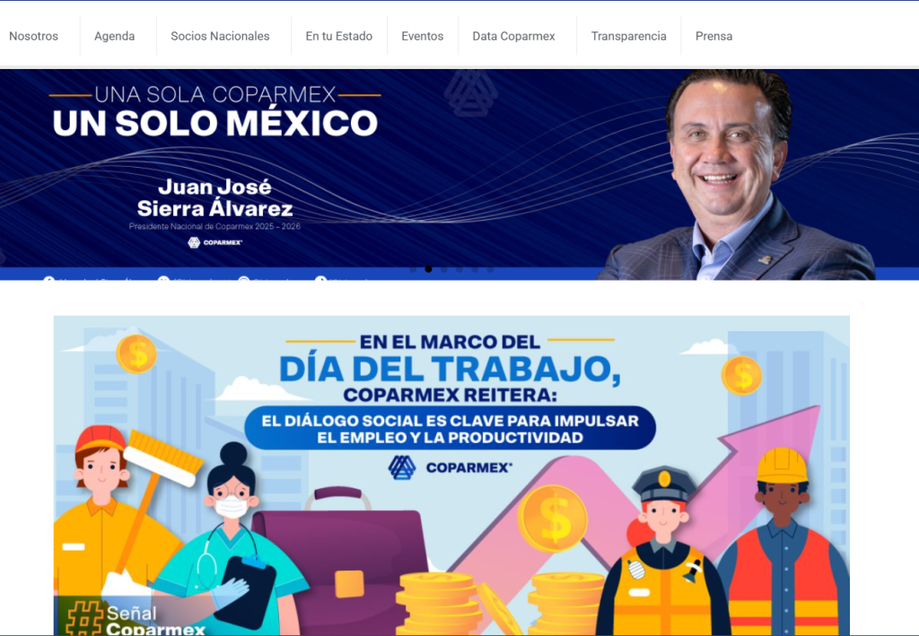 Coparmex: "Informalidad y baja productividad perpetúan desigualdades laborales"