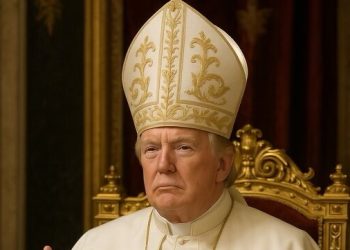 ¿Trump de Papa? Esto posteó en redes