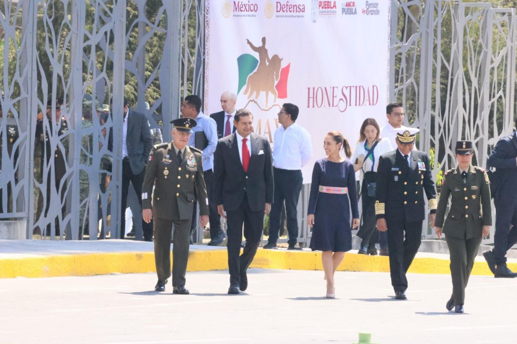 Sheinbaum encabeza Aniversario de la Batalla de Puebla