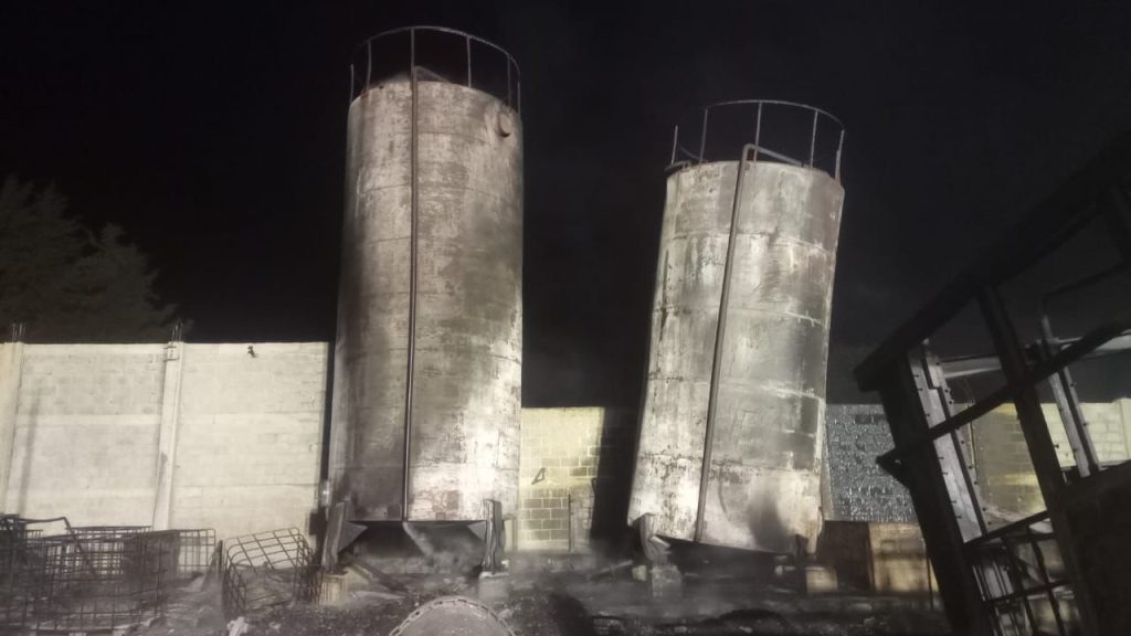 Incendio consume planta de biodiesel en Michoacán