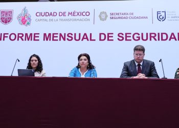 Siguen a la baja los delitos de alto impacto en CDMX